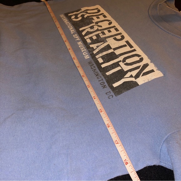 Funny Travel Tee! DECEPTION IS REALITY Int’l Spy Museum Washington DC Unisex S - Picture 7 of 9